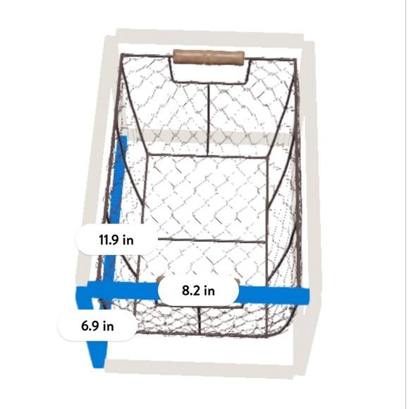 Mainstays wire basket bundle - Picture 11 of 12